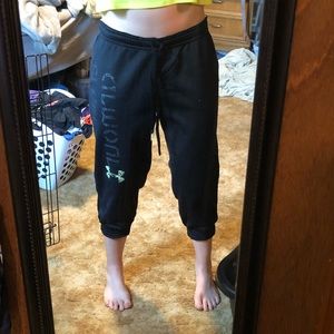Under armour fleece lined joggers